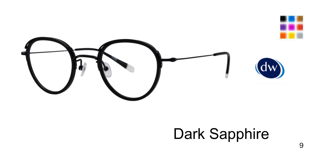 Dark Sapphire          Original Penguin The Burns Eyeglasses