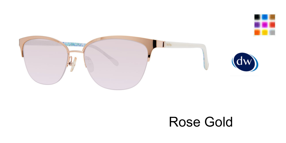 Rose Gold       Lilly Pulitzer Cannes Sunglasses