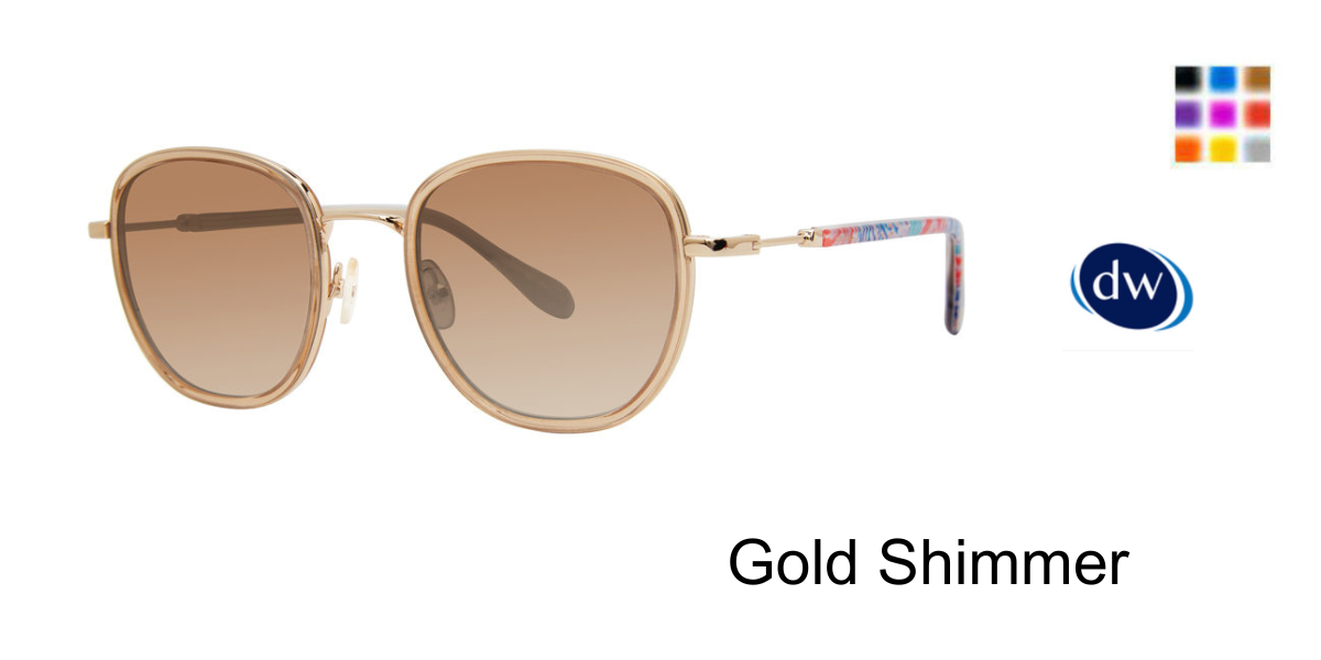 Gold Shimmer      Lilly Pulitzer Monaco Sunglasses