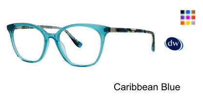 Caribbean Blue       Kensie Beloved Eyeglasses