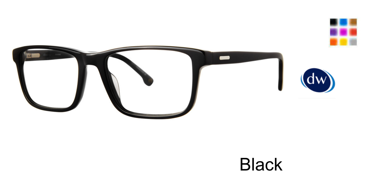 Black         Elliott Ives Arrowleaf Eyeglasses