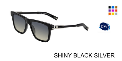 SHINY BLACK SILVER        Chopard SCH398 Sunglasses