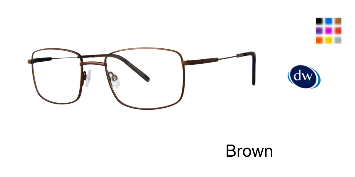 Brown         Elliott Ives Clem Eyeglasses