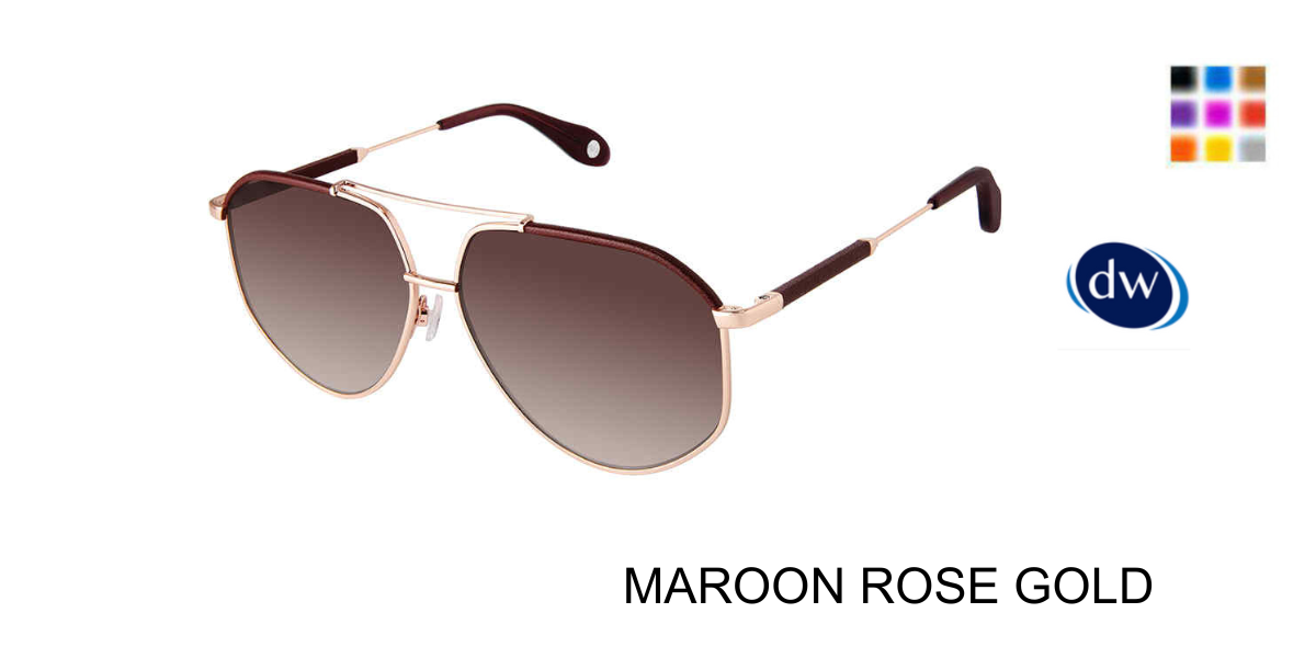 MAROON ROSE GOLD F-2104