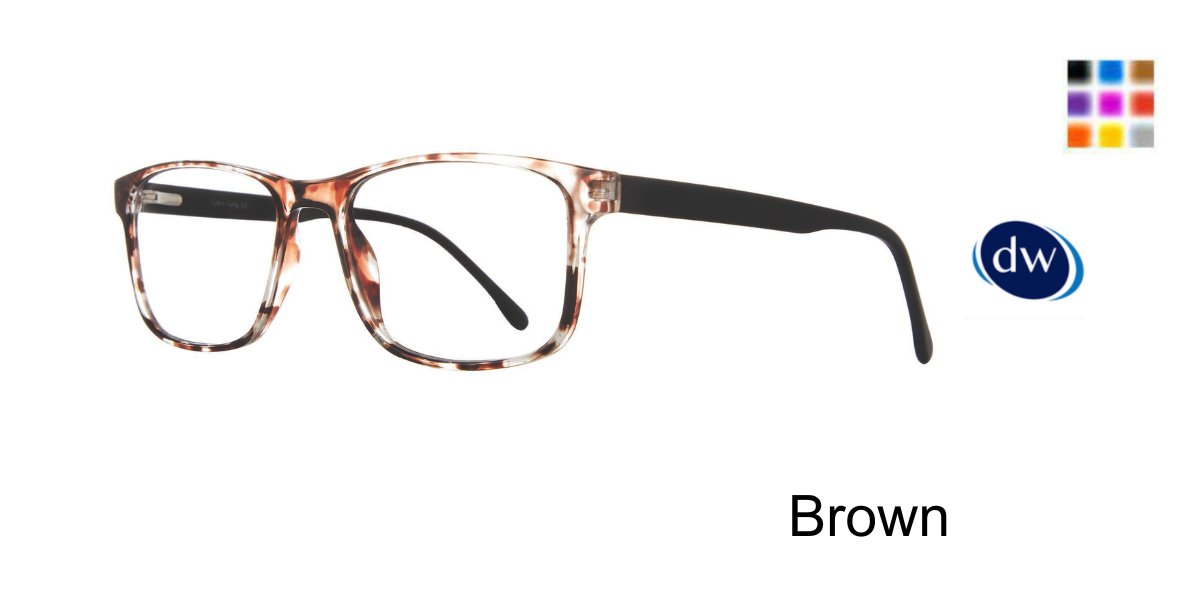 Brown        Eight to Eighty Otto Eyeglasses