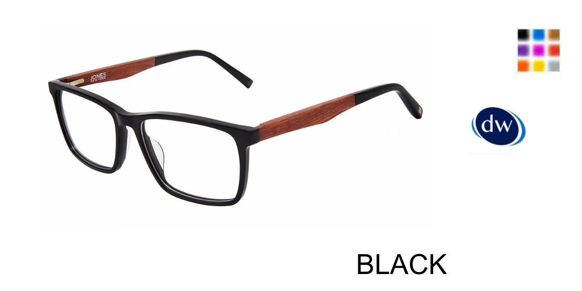 BLACK Jones New York VJOM554 Eyeglasses