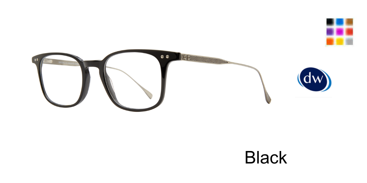 Black               Brooklyn Heights Fillmore Eyeglasses