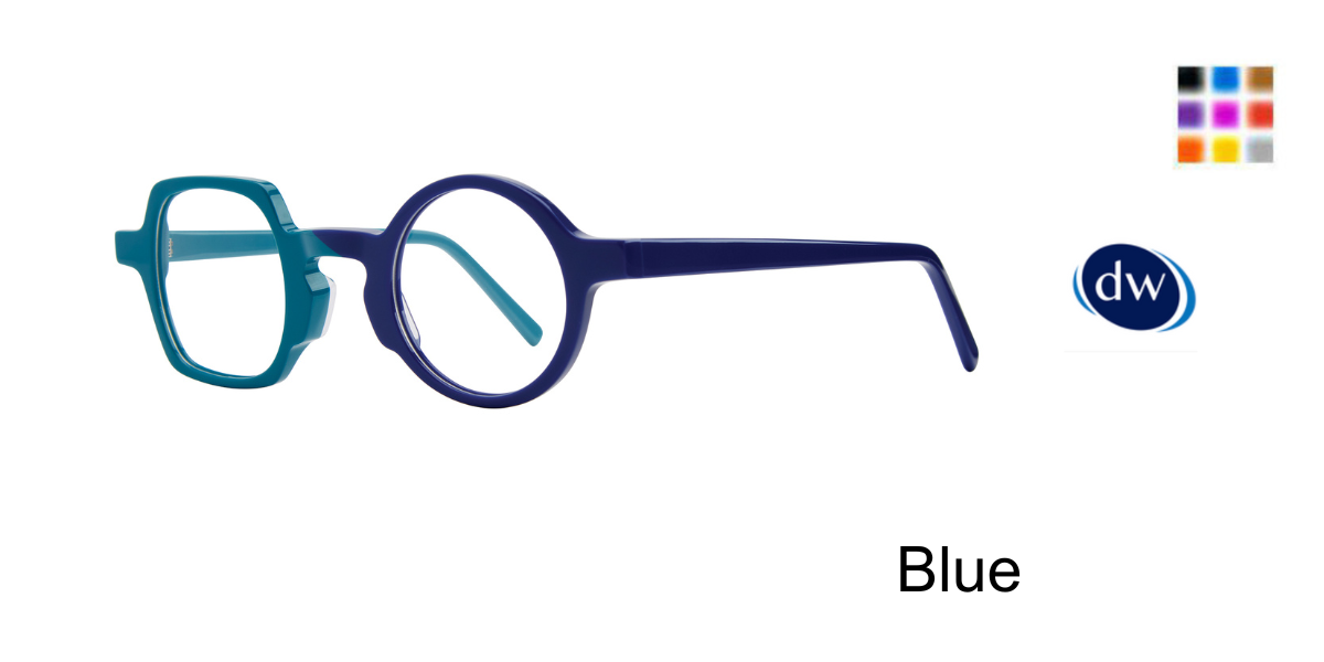 Blue      Brooklyn Heights Oops Eyeglasses