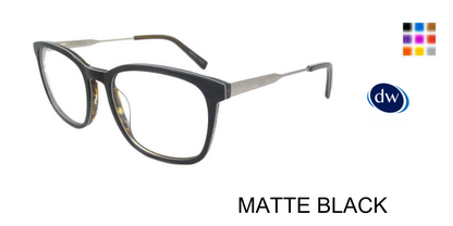 MATTE BLACK Jones New York VJOM548 Eyeglasses