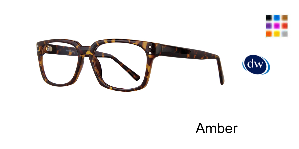 Amber Affordable Designs Omega Eyeglasses