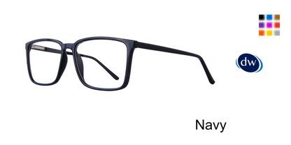 Navy       Affordable Designs Wade Eyeglasses