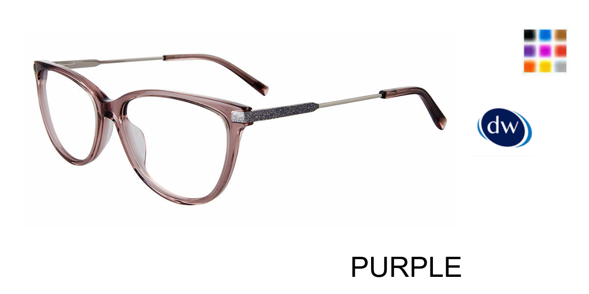 PURPLE Jones New York VJON788 Eyeglasses