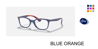 BLUE ORANGE Ray Ban RB1586 kids Eyeglasses