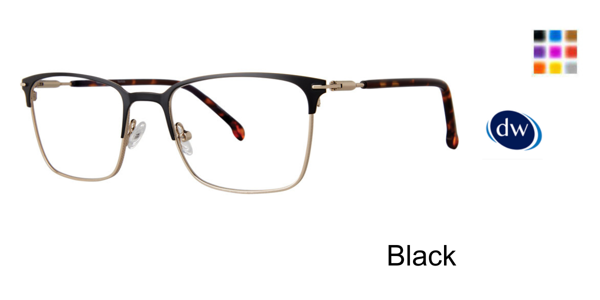 Black          Elliott Ives Norfolk Eyeglasses