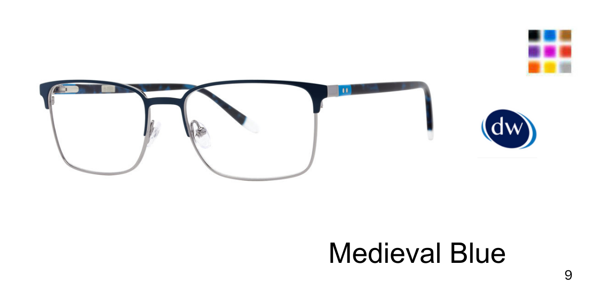 Medieval Blue             Original Penguin The List Eyeglasses