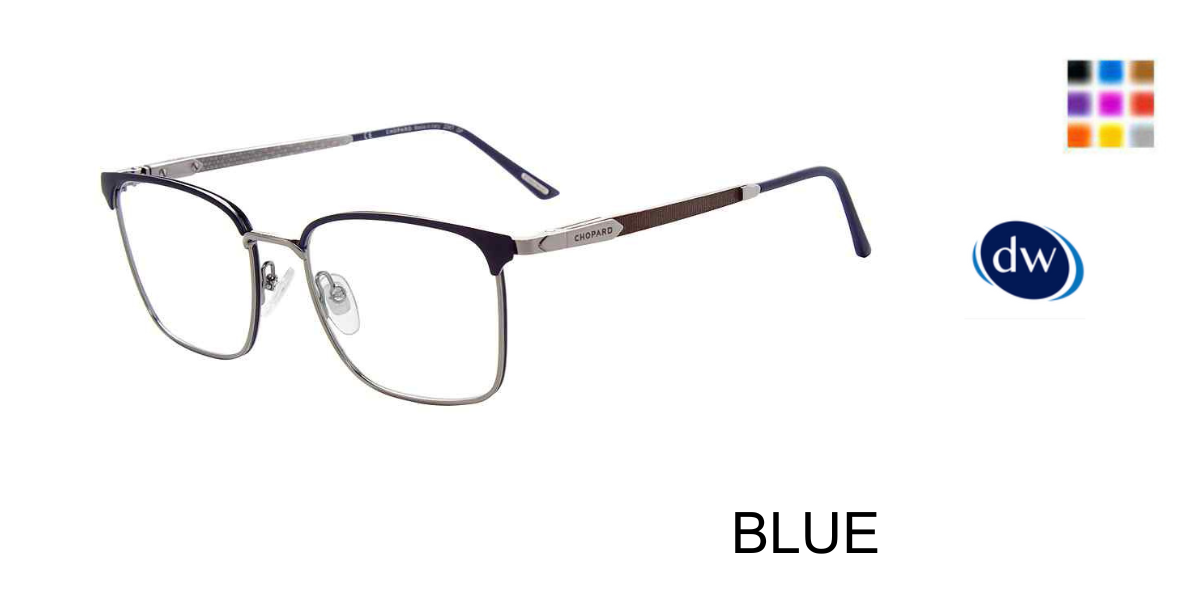 BLUE     Chopard VCHG06 Eyeglasses