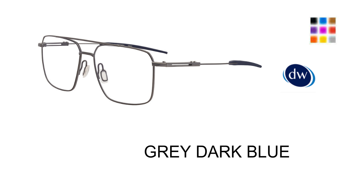 GREY DARK BLUE PORSCHE DESIGN P8780 Eyeglasses