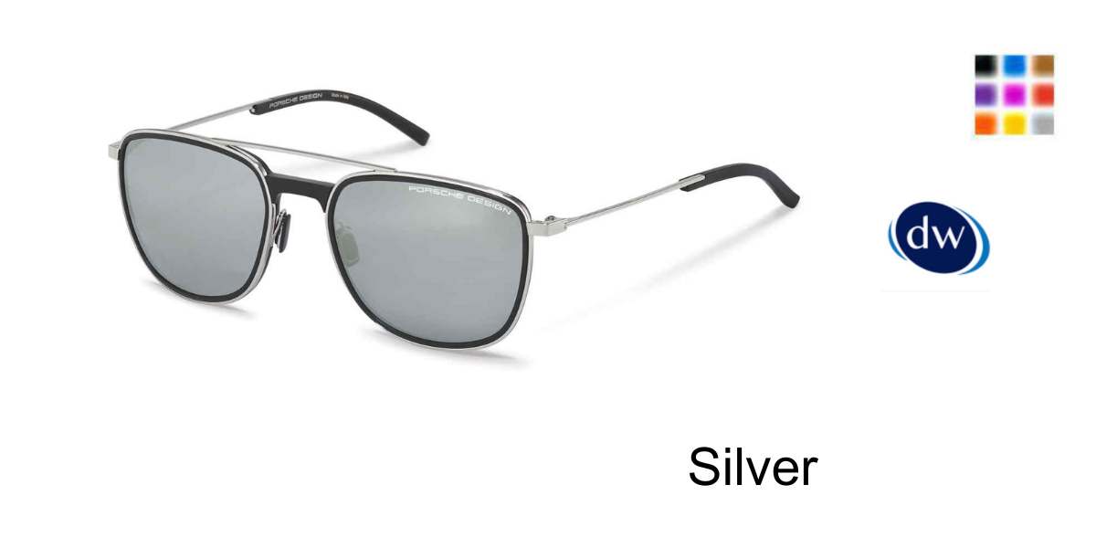 PORSCHE DESIGN P8690 Sunglasses Silver