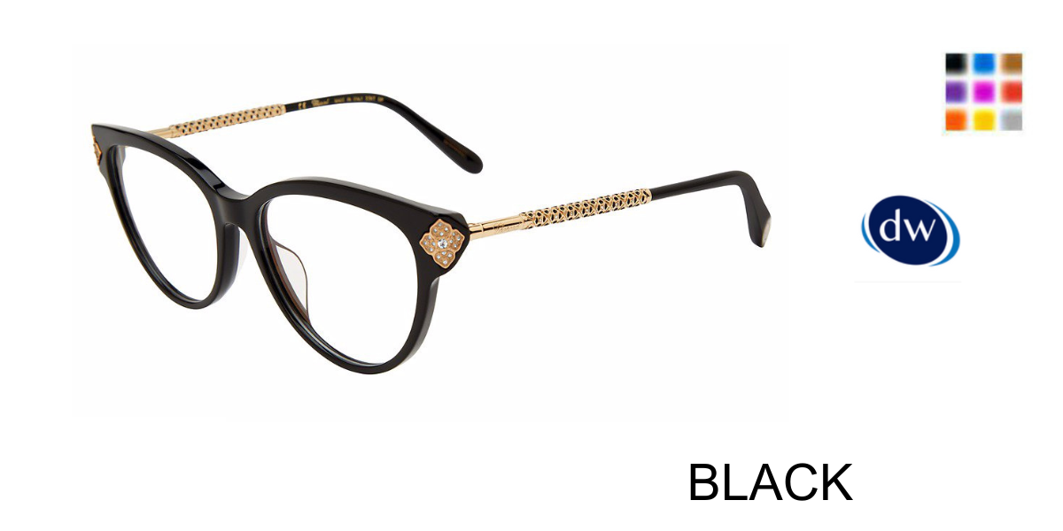 BLACK        Chopard VCH332S Eyeglasses