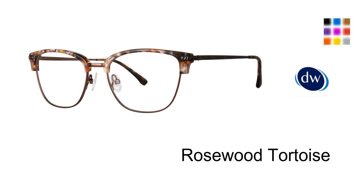 Rosewood Tortoise          Elliott Ives Shaviana Eyeglasses