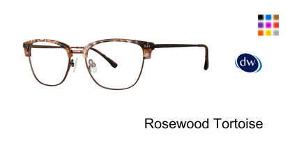 Rosewood Tortoise          Elliott Ives Shaviana Eyeglasses