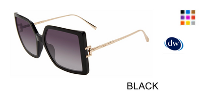 BLACK   Chopard IKCH334 Sunglasses