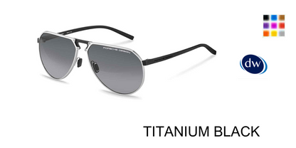 TITANIUM BLACK PORSCHE DESIGN P8938 Sunglasses