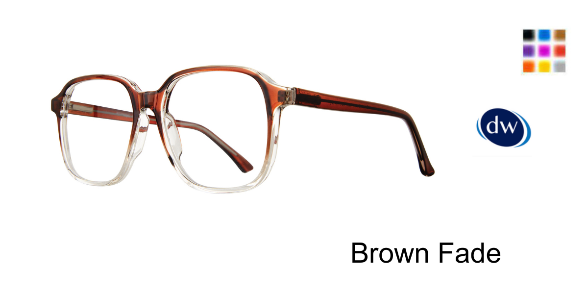 Brown Fade    Affordable Designs Elijah Eyeglasses