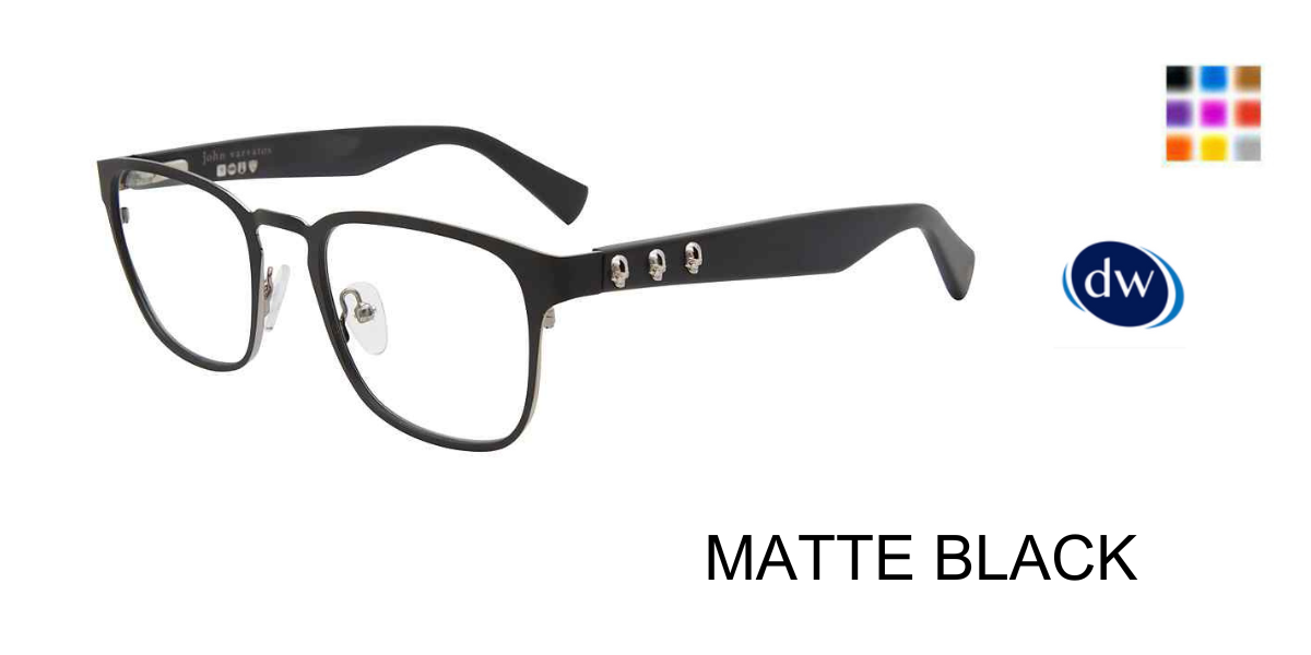 MATTE BLACK    John Varvatos VJV187 Eyeglasses