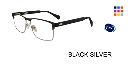 BLACK SILVER       John Varvatos VJV194 Eyeglasses