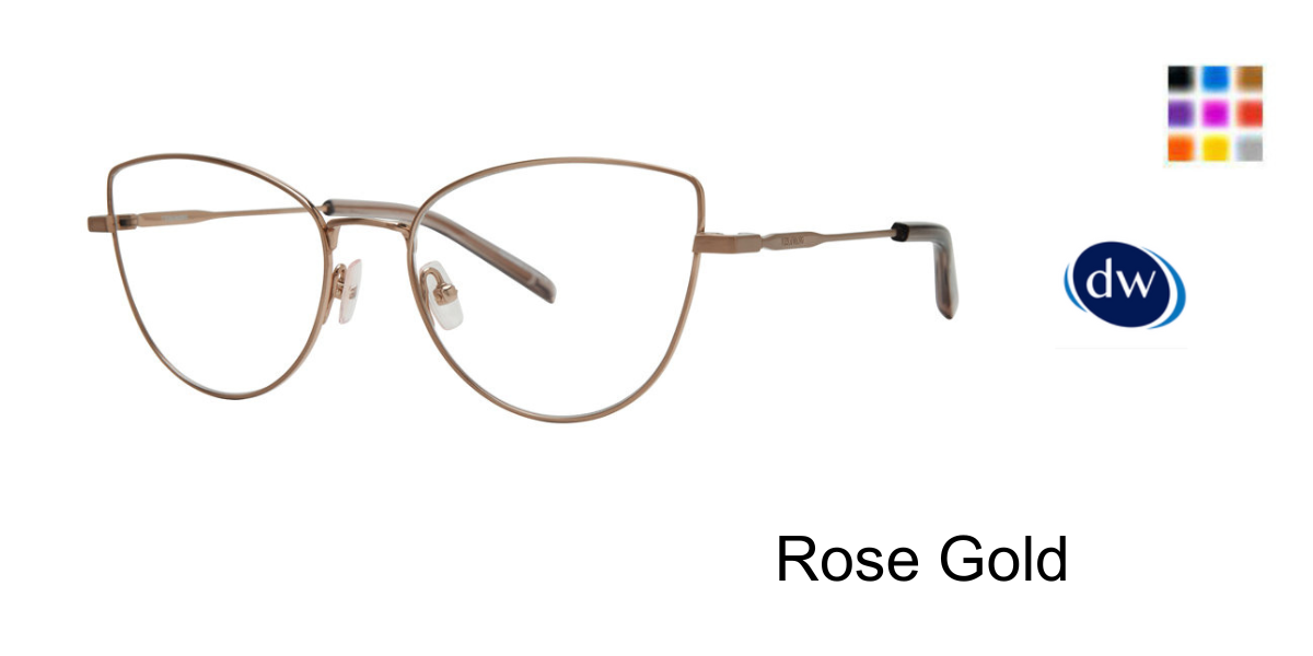 Rose Gold       Vera Wang V712 Eyeglasses