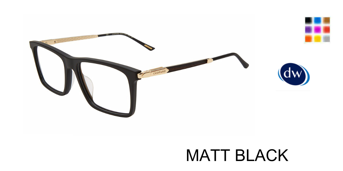 MATT BLACK      Chopard VCH343 Eyeglasses