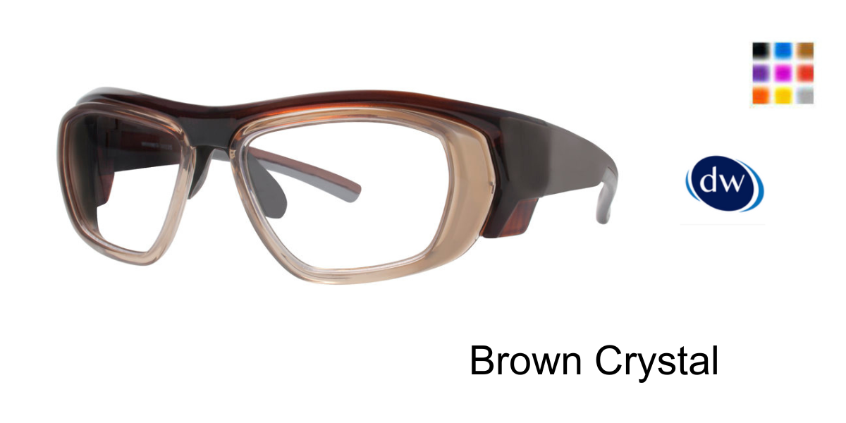Brown Crystal      Wolverine W035 Safety Eyeglasses
