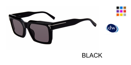 BLACK         TUMI SUN STU511 Sunglasses