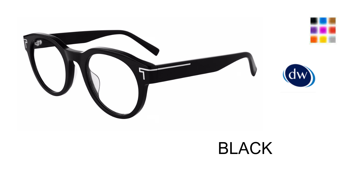 BLACK        TUMI OPTICAL VTU529 Eyeglasses