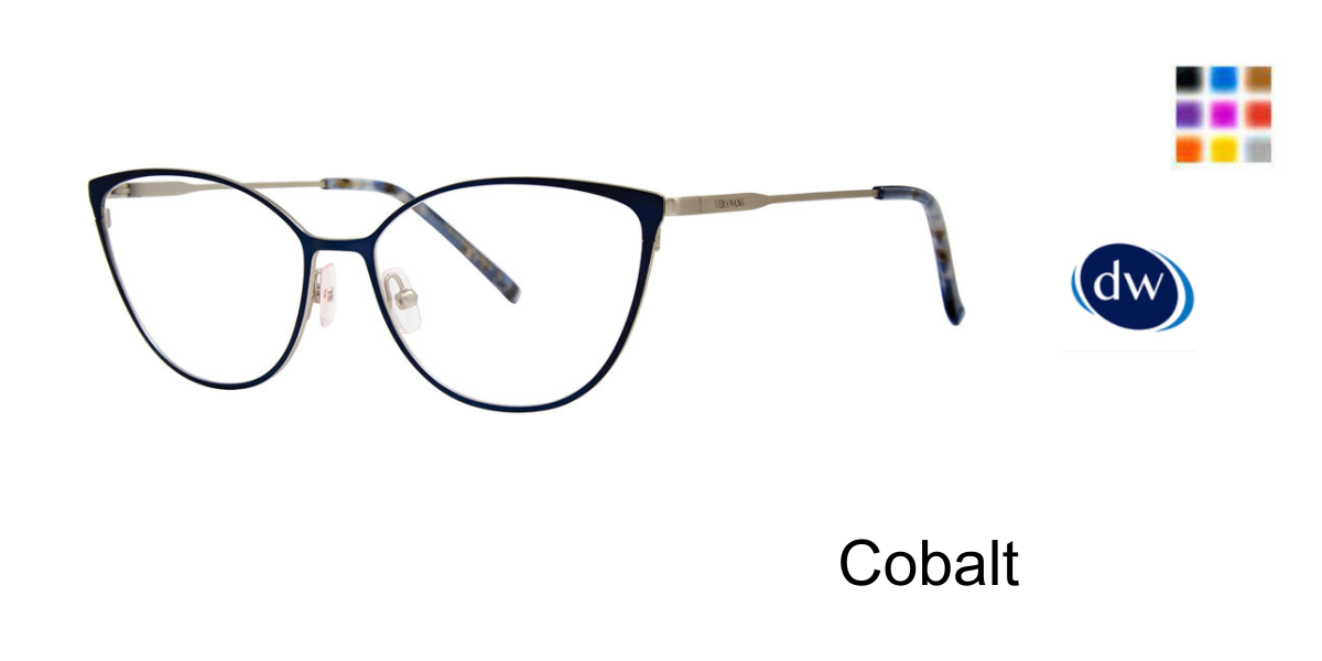 Cobalt         Vera Wang V595 Eyeglasses
