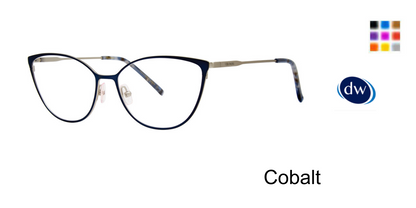 Cobalt         Vera Wang V595 Eyeglasses