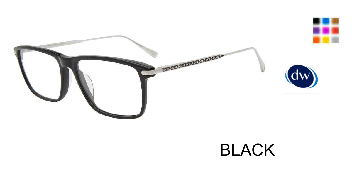 BLACK     John Varvatos VJV425 Eyeglasses
