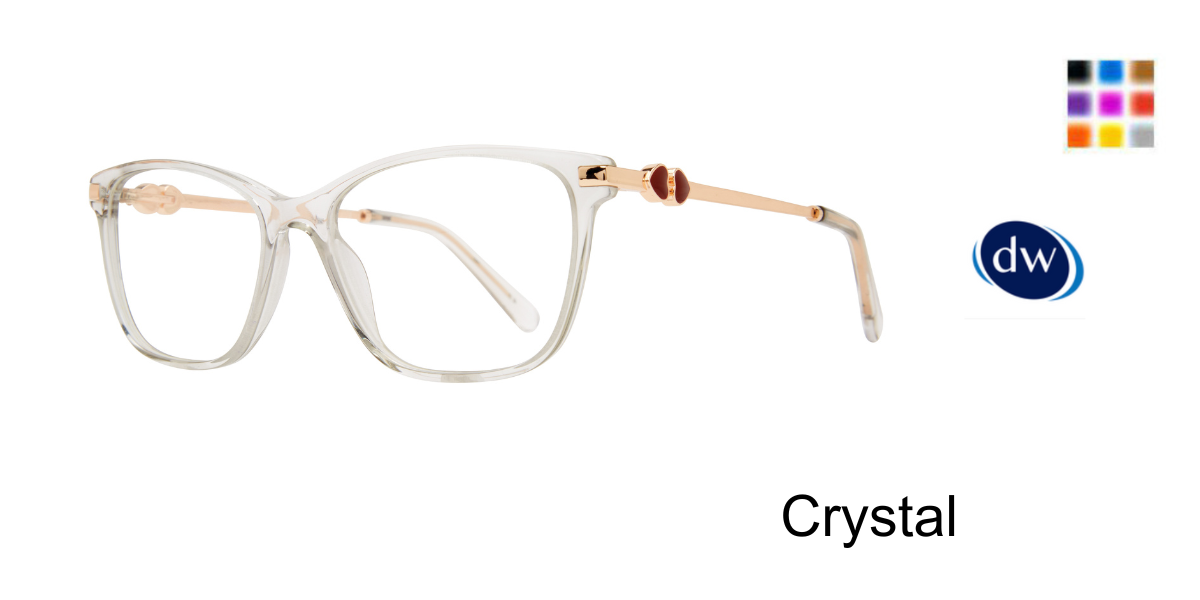 Crystal          Serafina Amore Eyeglasses