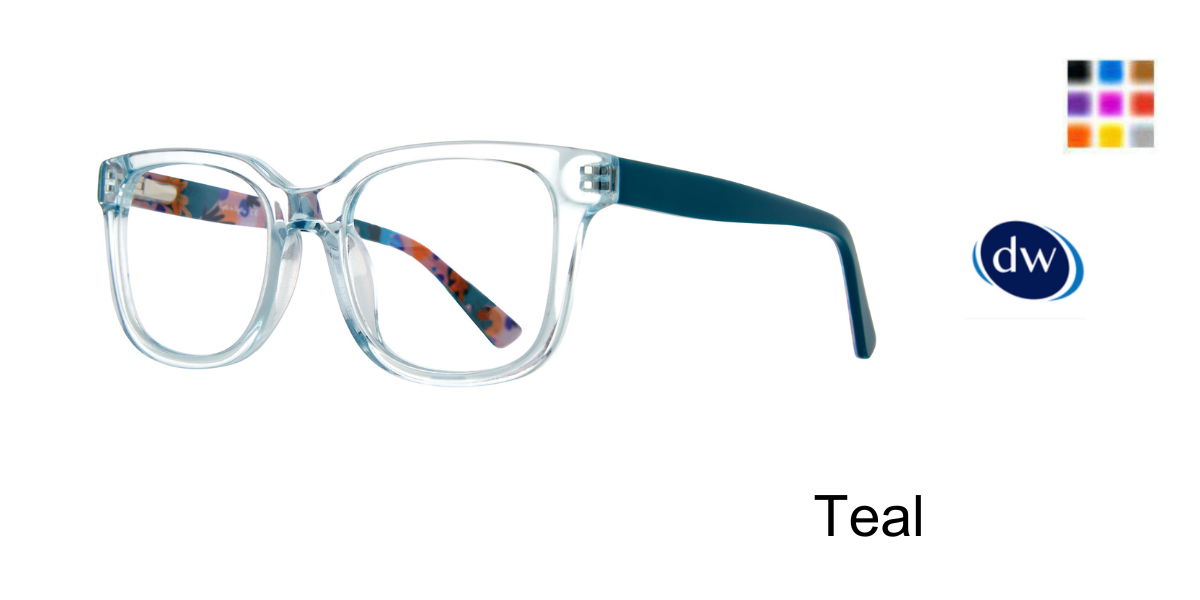 Teal     Eight to Eighty Darla Eyeglasses