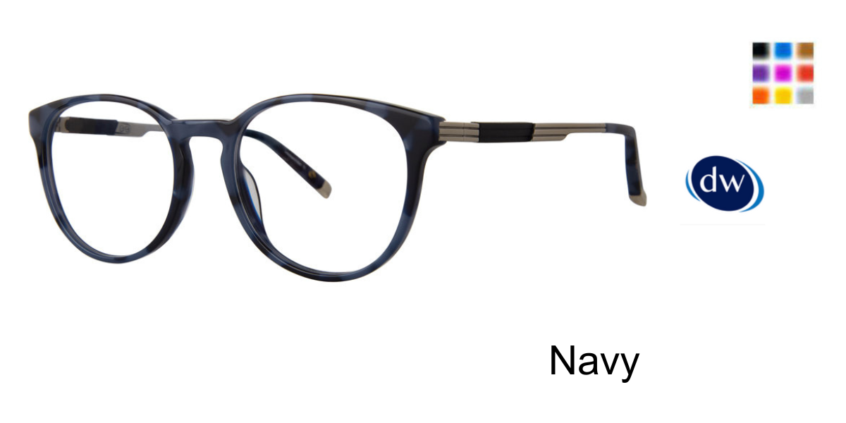 Navy          Elliott Ives Hemlock Eyeglasses