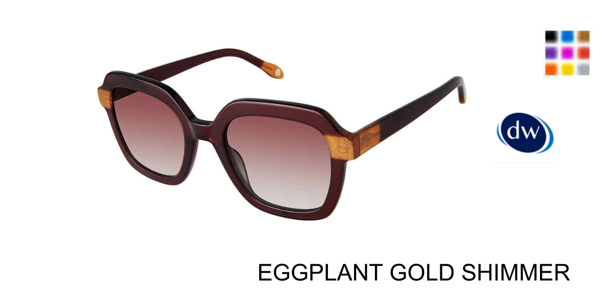 EGGPLANT GOLD SHIMMER F-2109