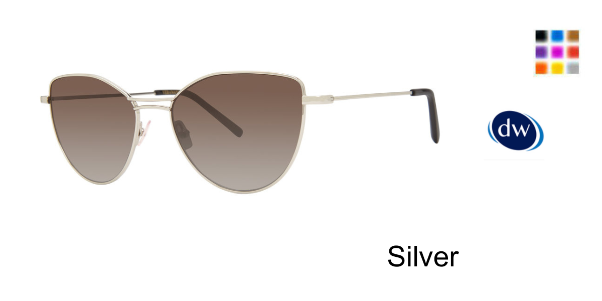 Silver        Vera Wang V602 Sunglasses