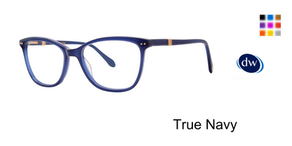 True Navy         Lilly Pulitzer June Eyeglasses