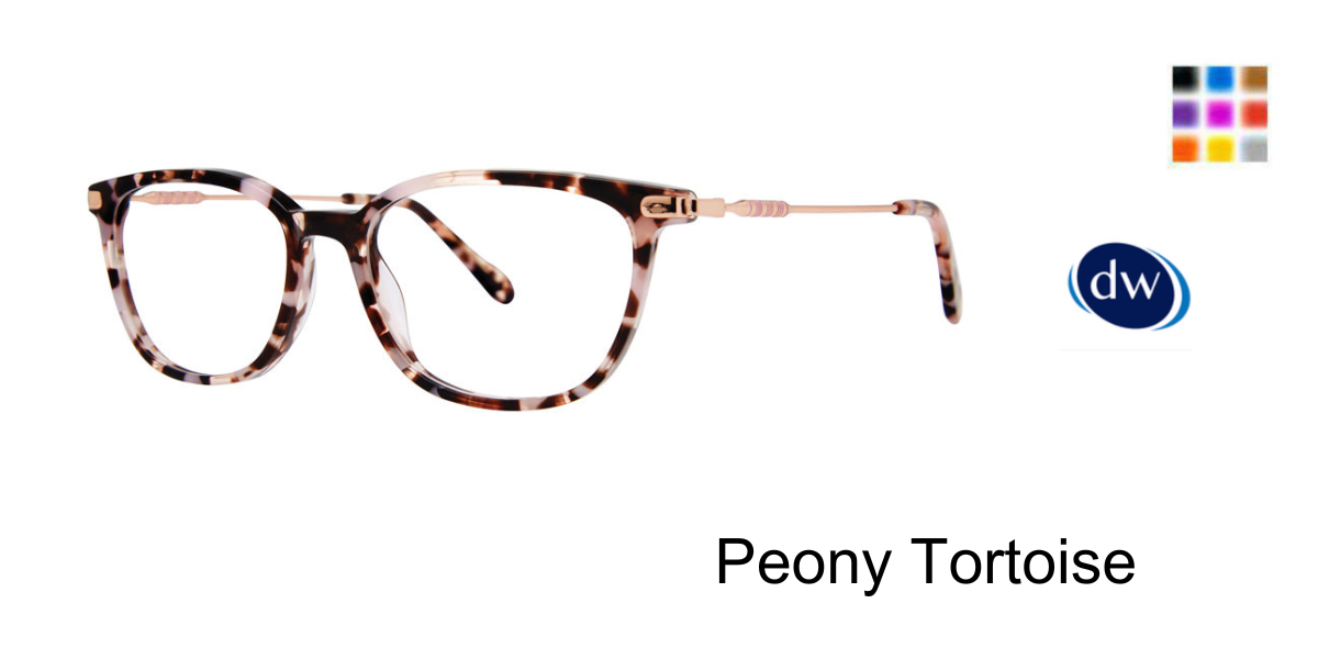 Peony Tortoise  Lilly Pulitzer Stanbury Eyeglasses