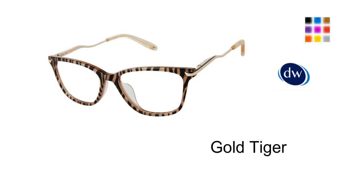 Gold Tiger            VICTOR GLEMAUD X TURA VGO036 Eyeglasses