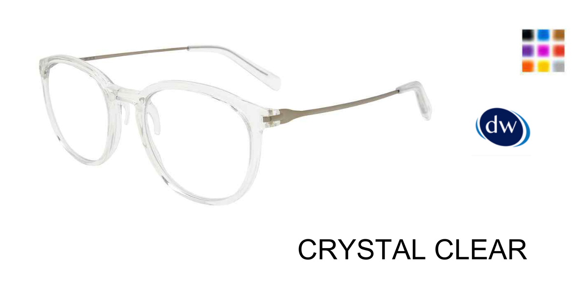 CRYSTAL CLEAR     TUMI OPTICAL VTU801 Eyeglasses