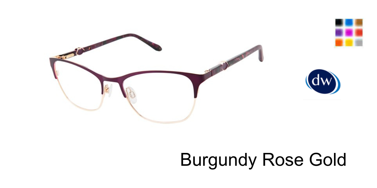 Burgundy Rose Gold      L955
