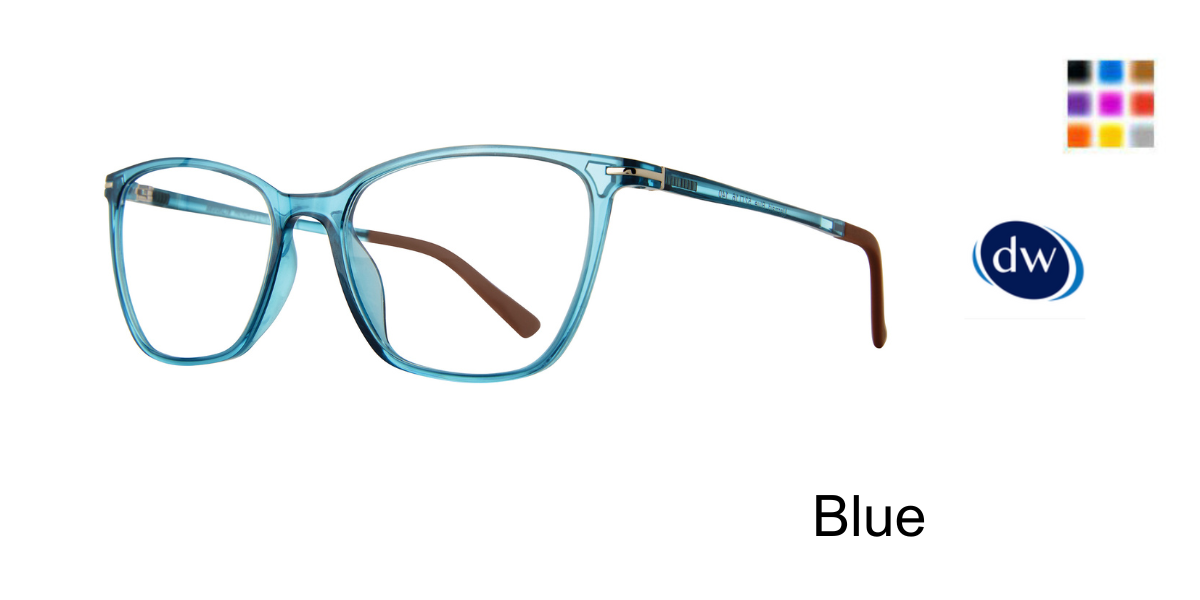 Blue       Brooklyn Heights Mermaid Eyeglasses