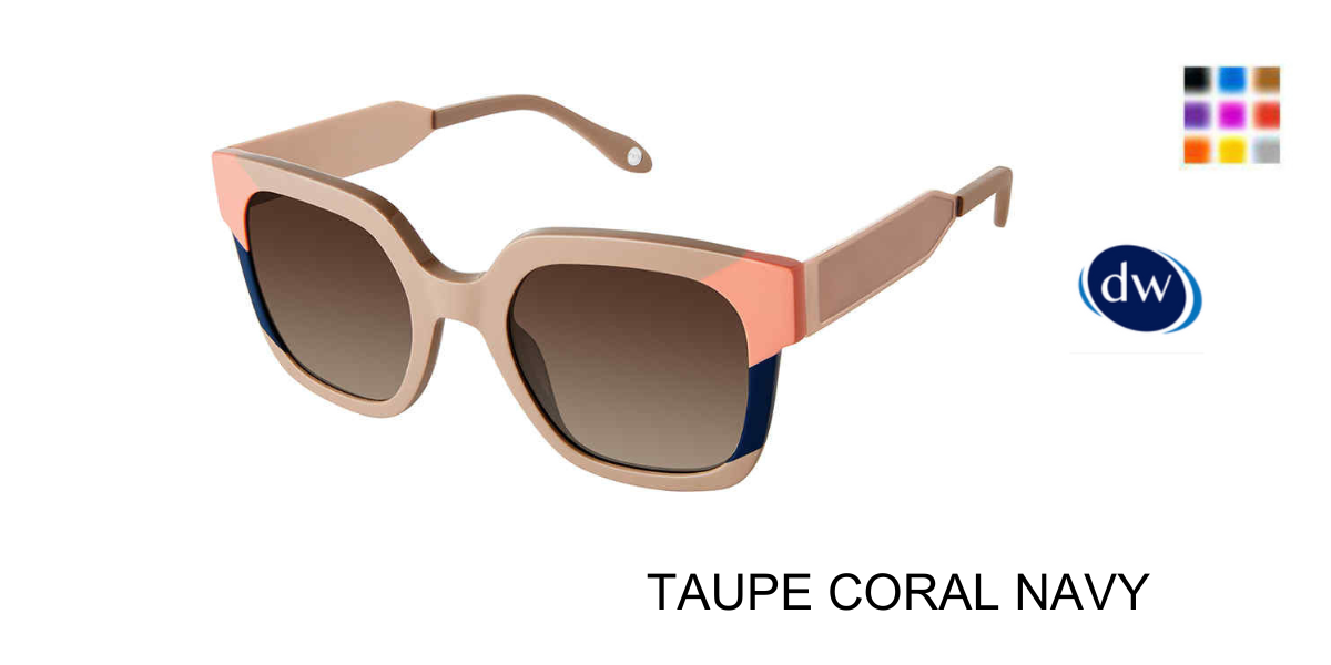 TAUPE CORAL NAVY F-2107